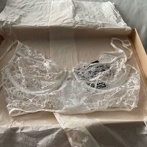 NWT Kiki De Montparnasse ivory bra- 34D